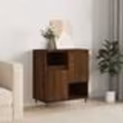 vidaXL Buffet Chêne marron 60x35x70 cm Bois d'ingénierie