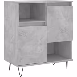 Ce buffet tendance, au look intemporel, est conçu pour être un excellent supplément à votre maison. Matériau durable : le boi ...