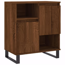 Ce buffet tendance, au look intemporel, est conçu pour être un excellent supplément à votre maison. Matériau durable : le boi ...