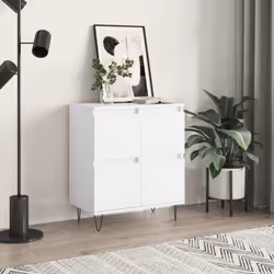Ce buffet tendance, au look intemporel, est conçu pour être un excellent supplément à votre maison. Matériau durable : le boi ...