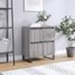 vidaXL Buffet Sonoma gris 60x35x70 cm Bois d'ingénierie