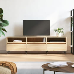 Vidaxl - Meuble tv chêne sonoma 150x30x44,5 cm bois d'ingénierie