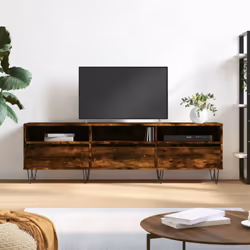 Ce meuble TV avec un grand espace de rangement est un complément pratique et attrayant pour votre salon ou votre chambre à co ...