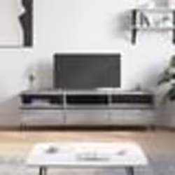 vidaXL Meuble TV sonoma gris 150x30x44,5 cm bois d'ingénierie