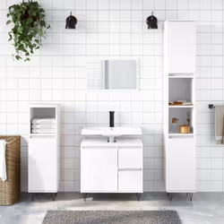 VidaXL 831532, Blanc, Bois, 300 mm, 300 mm, 1900 mm, 10 cm