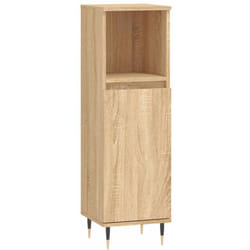 Vidaxl - Armoire salle de bain chêne sonoma 30x30x100 cm