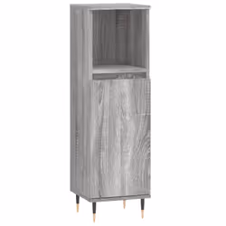 VidaXL 831554, Gris, Chêne, Bois, 300 mm, 300 mm, 1000 mm, 10 cm