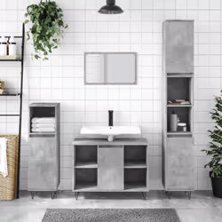 Cette armoire de salle de bain est censée être un excellent supplément à votre salle de bain, ce qui lui donne une apparence  ...