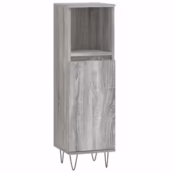 VidaXL 831562, Gris, Chêne, Bois, 300 mm, 300 mm, 1000 mm, 10 cm