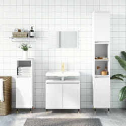 Vidaxl - Armoire de salle de bain blanc 58x33x60 cm bois d'ingénierie