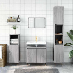 Vidaxl - Armoire de bain sonoma gris 58x33x60 cm bois d'ingénierie