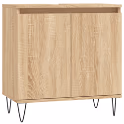 VidaXL 831583, Chêne, Bois, 580 mm, 330 mm, 600 mm, 10 cm