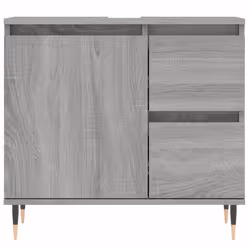 VidaXL 831602 miroir de salle de bain et armoire de rangement pour évier - Vue supplémentaire 5