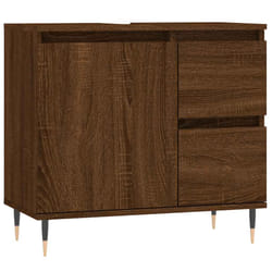 VidaXL 831603 miroir de salle de bain et armoire de rangement pour évier