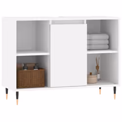 VidaXL 831620 miroir de salle de bain et armoire de rangement pour évier