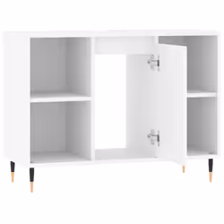 VidaXL 831620 miroir de salle de bain et armoire de rangement pour évier - Vue supplémentaire 5