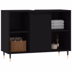 VidaXL 831621 miroir de salle de bain et armoire de rangement pour évier