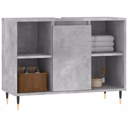 VidaXL 831624 miroir de salle de bain et armoire de rangement pour évier