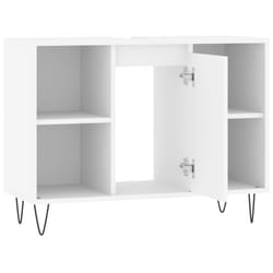 VidaXL 831628 miroir de salle de bain et armoire de rangement pour évier