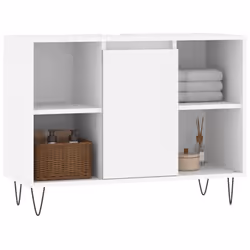 VidaXL 831628 miroir de salle de bain et armoire de rangement pour évier