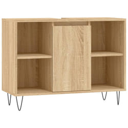 VidaXL 831631 miroir de salle de bain et armoire de rangement pour évier