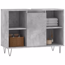 VidaXL 831632 miroir de salle de bain et armoire de rangement pour évier