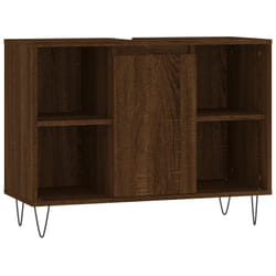 VidaXL 831635 miroir de salle de bain et armoire de rangement pour évier
