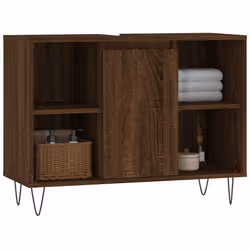 VidaXL 831635 miroir de salle de bain et armoire de rangement pour évier