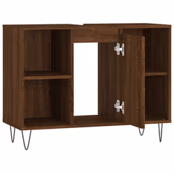 VidaXL 831635 miroir de salle de bain et armoire de rangement pour évier - Vue supplémentaire 6