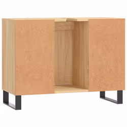 VidaXL 831639 miroir de salle de bain et armoire de rangement pour évier - Vue supplémentaire 8