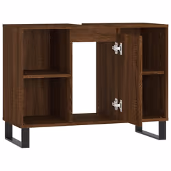 VidaXL 831643 miroir de salle de bain et armoire de rangement pour évier - Vue supplémentaire 5