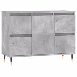 VidaXL 831648, Gris, Bois, 800 mm, 330 mm, 600 mm, 10 cm