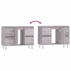 VidaXL 831658 ensemble de meuble de salle de bain - Vue supplémentaire 8