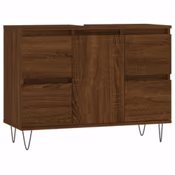 VidaXL 831659, Marron, Bois, 800 mm, 330 mm, 600 mm, 10 cm