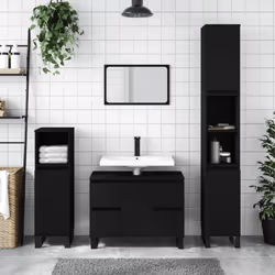 Cette armoire de salle de bain est censée être un excellent supplément à votre salle de bain, ce qui lui donne une apparence  ...