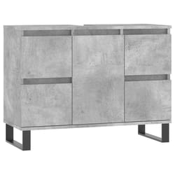 VidaXL 831664 miroir de salle de bain et armoire de rangement pour évier