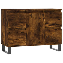 VidaXL 831665 miroir de salle de bain et armoire de rangement pour évier