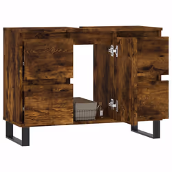 VidaXL 831665 miroir de salle de bain et armoire de rangement pour évier