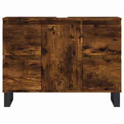 VidaXL 831665 miroir de salle de bain et armoire de rangement pour évier - Vue supplémentaire 5