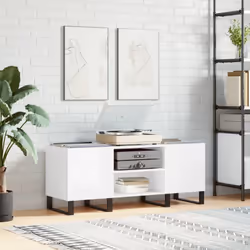 Rangez et exposez vos disques vinyles avec ce meuble à disques pratique et classique. Matériau durable : le bois d'ingénierie ...