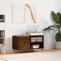 Rangez et exposez vos disques vinyles avec ce meuble à disques pratique et classique. Matériau durable : le bois d'ingénierie ...