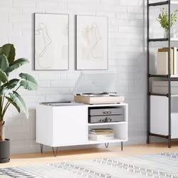 Rangez et exposez vos disques vinyles avec ce meuble à disques pratique et classique. Matériau durable : le bois d'ingénierie ...
