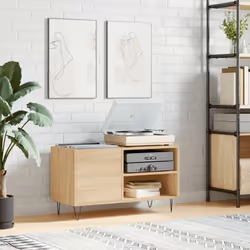 Rangez et exposez vos disques vinyles avec ce meuble à disques pratique et classique. Matériau durable : le bois d'ingénierie ...