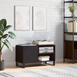Rangez et exposez vos disques vinyles avec ce meuble à disques pratique et classique. Matériau durable : le bois d'ingénierie ...