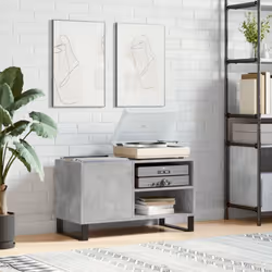 Rangez et exposez vos disques vinyles avec ce meuble à disques pratique et classique. Matériau durable : le bois d'ingénierie ...