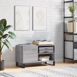 Rangez et exposez vos disques vinyles avec ce meuble à disques pratique et classique. Matériau durable : le bois d'ingénierie ...