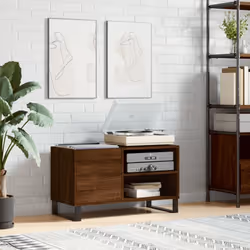 Rangez et exposez vos disques vinyles avec ce meuble à disques pratique et classique. Matériau durable : le bois d'ingénierie ...