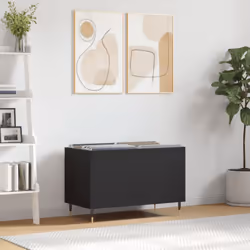Rangez et exposez vos disques vinyles avec ce meuble à disques pratique et classique. Matériau durable : le bois d'ingénierie ...