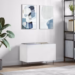 Rangez et exposez vos disques vinyles avec ce meuble à disques pratique et classique. Matériau durable : le bois d'ingénierie ...