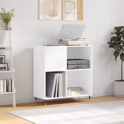Rangez et exposez vos disques vinyles avec ce meuble à disques pratique et classique. Matériau durable : le bois d'ingénierie ...